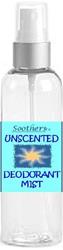 Soothers Unscented Deodorant - 1 oz. Spray